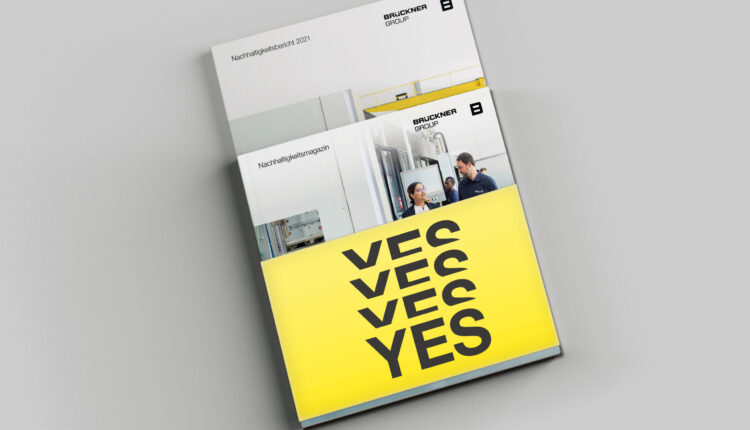 First Sustainability Report of The Brückner Group.