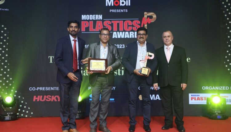 Electronica Plastic Machines Ltd. Takes Home the Prize for ‘Best Industrial Automation’ at The ‘Modern Plastics Awards’ Ceremony, 2023!