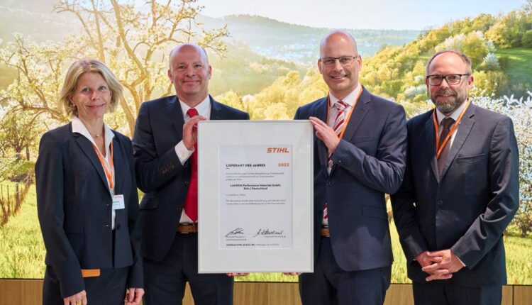 STIHL Honors Envalior as ”Supplier of the Year 2022”